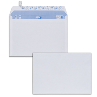 Enveloppe Blanche 162x229 mm 90G Réf. 21876/43219