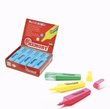 Fluorescent MEMORY Réf. 6608 PQT 10 – Coloris au Choix