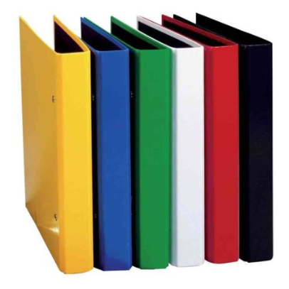 Classeur 4 Anneaux A4 – Dos 4 cm Multicolore