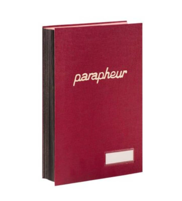 Parapheur Ordinaire 18 Compartiments Simili Cuir 32 × 24 cm