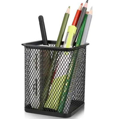 Porte-Stylos Carré en Métal