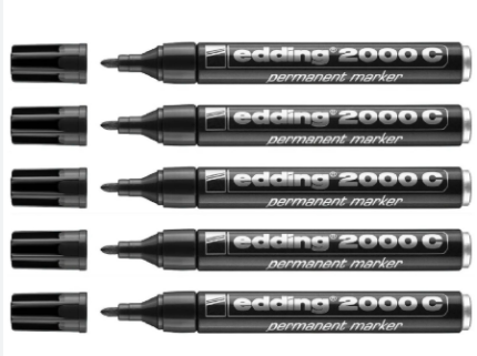 Marqueur Permanent EDDING 2000 Noir