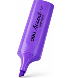 Boîte de 10 Surligneurs DELI U35040  VIOLET