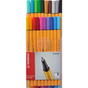 Pochette 20 STABILO Point 88 Assortis