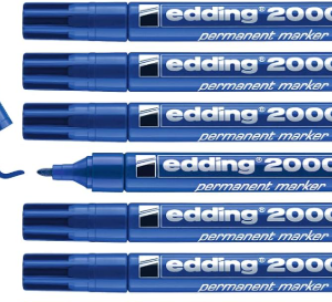 Marqueur Permanent EDDING 2000 BLEU