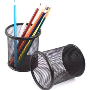 Porte-Stylos Rond en Métal
