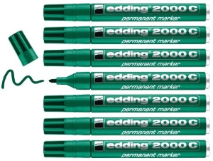 Marqueur Permanent EDDING 2000 VERT