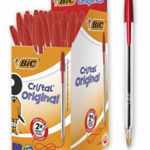 Stylo BIC Cristal Rouge