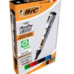 Pochette de 4 Marqueurs Permanents BIC Marking 2300