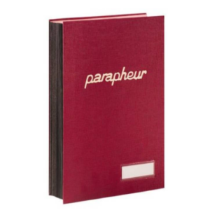 Parapheur Ordinaire 18 Compartiments Simili Cuir 32 × 24 cm