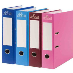 Classeur à Levier SICLA 8 cm Simili Assorti